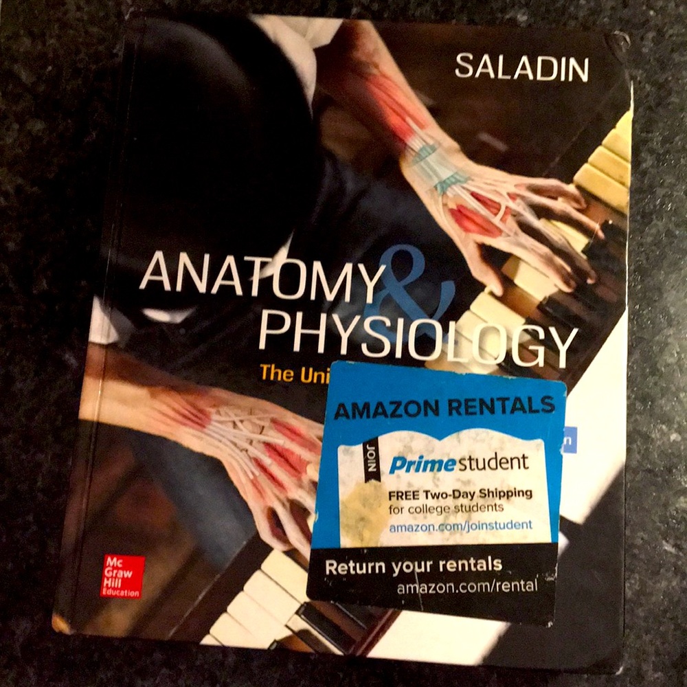 Anatomy physiology book